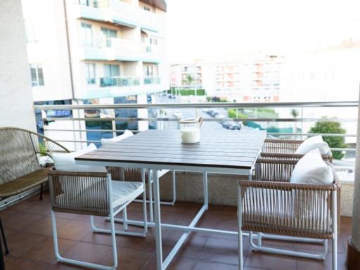 Appartamento Piso Playa Silgar Sanxenxo Esterno foto